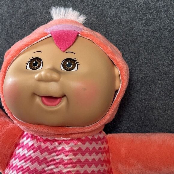 Cabbage Patch Kids 9" Cuties Exotic Friends - Shark Hippo Flamingo Baby Doll - Picture 6 of 11